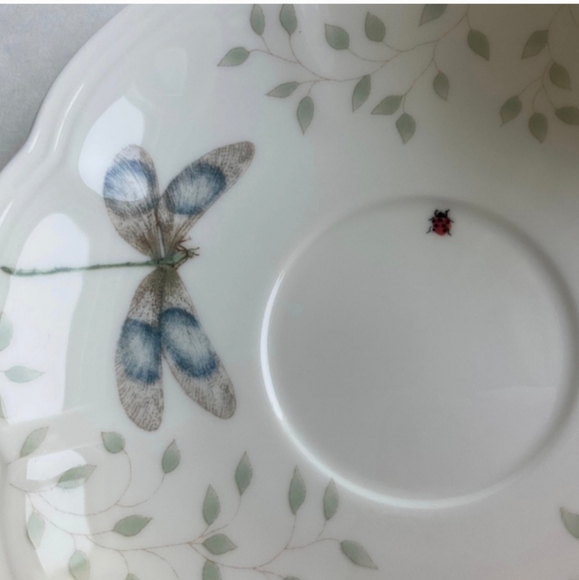 Lenox Butterfly Meadow 🦋 Tea Cup and Saucer - NWT - Picture 14 of 14
